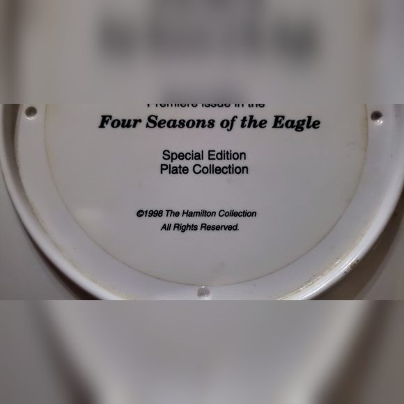 The Hamilton Collection Winter Solstice Premiere Issue Four Seasons of the Eagle - Picture 12 of 16